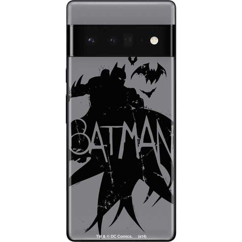 DC Comics Batman Silhouette Art Google Pixel 6 Pro Skin